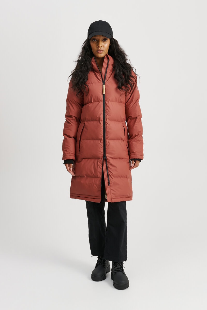 Ladies long waterproof winter coats hotsell