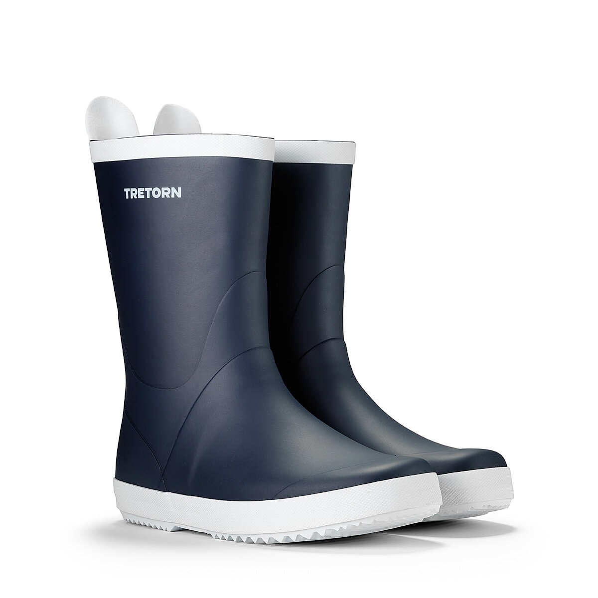 Wings rubber boots by Tretorn for men and women in the colour blue