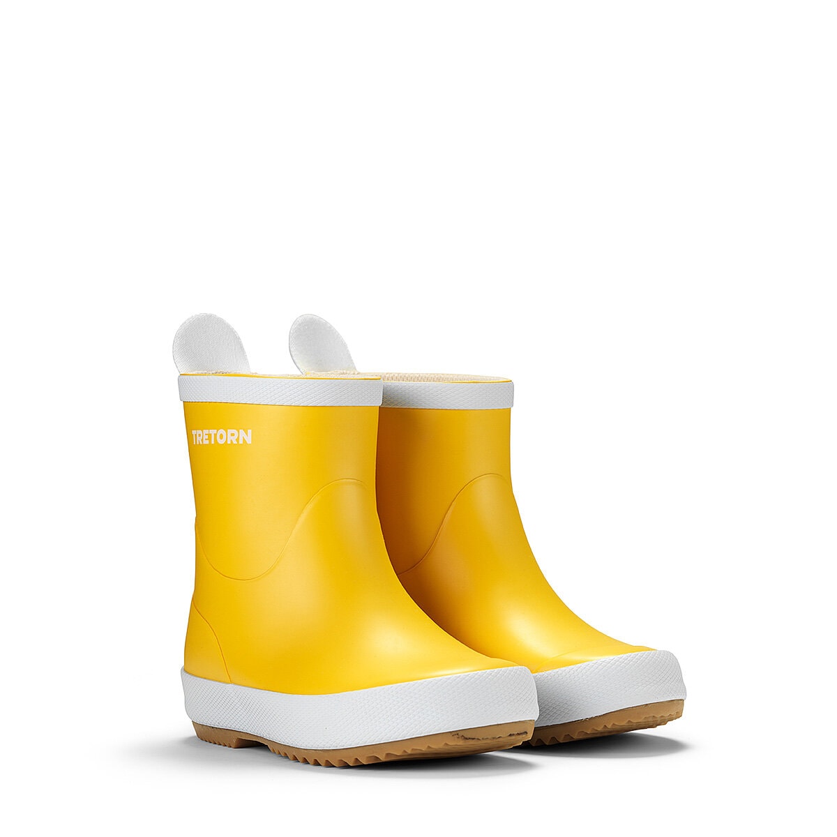 Wings Kids rubber boots by Tretorn for children in the colour yellow
