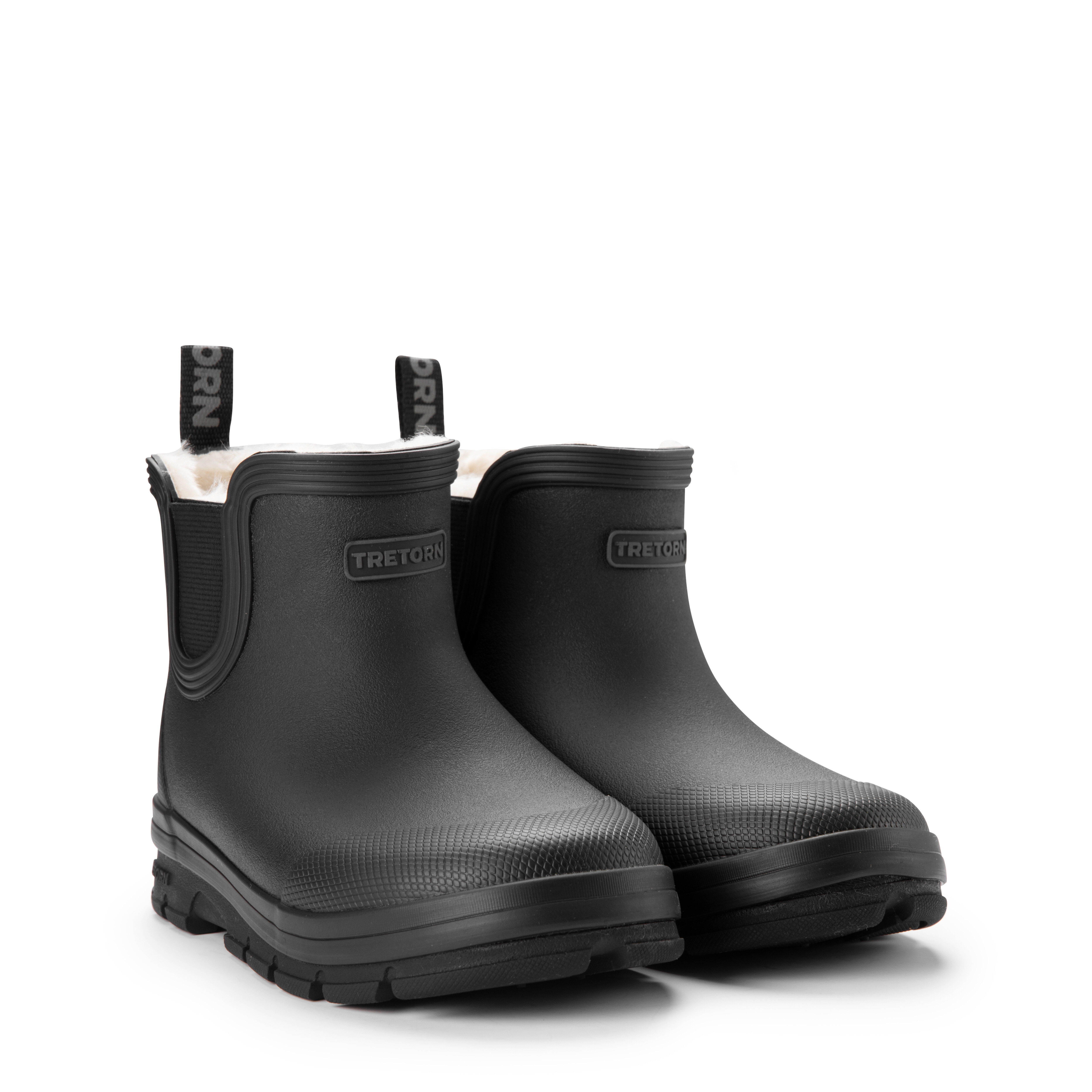 Aktiv Chelsea Winter Rain boot for kids in the colour black