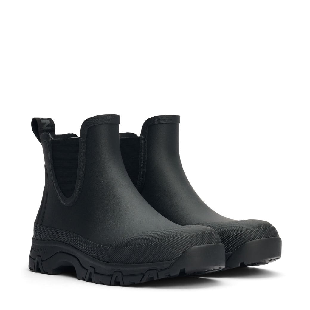 Garpa Rubber boot for men and women in the colour black