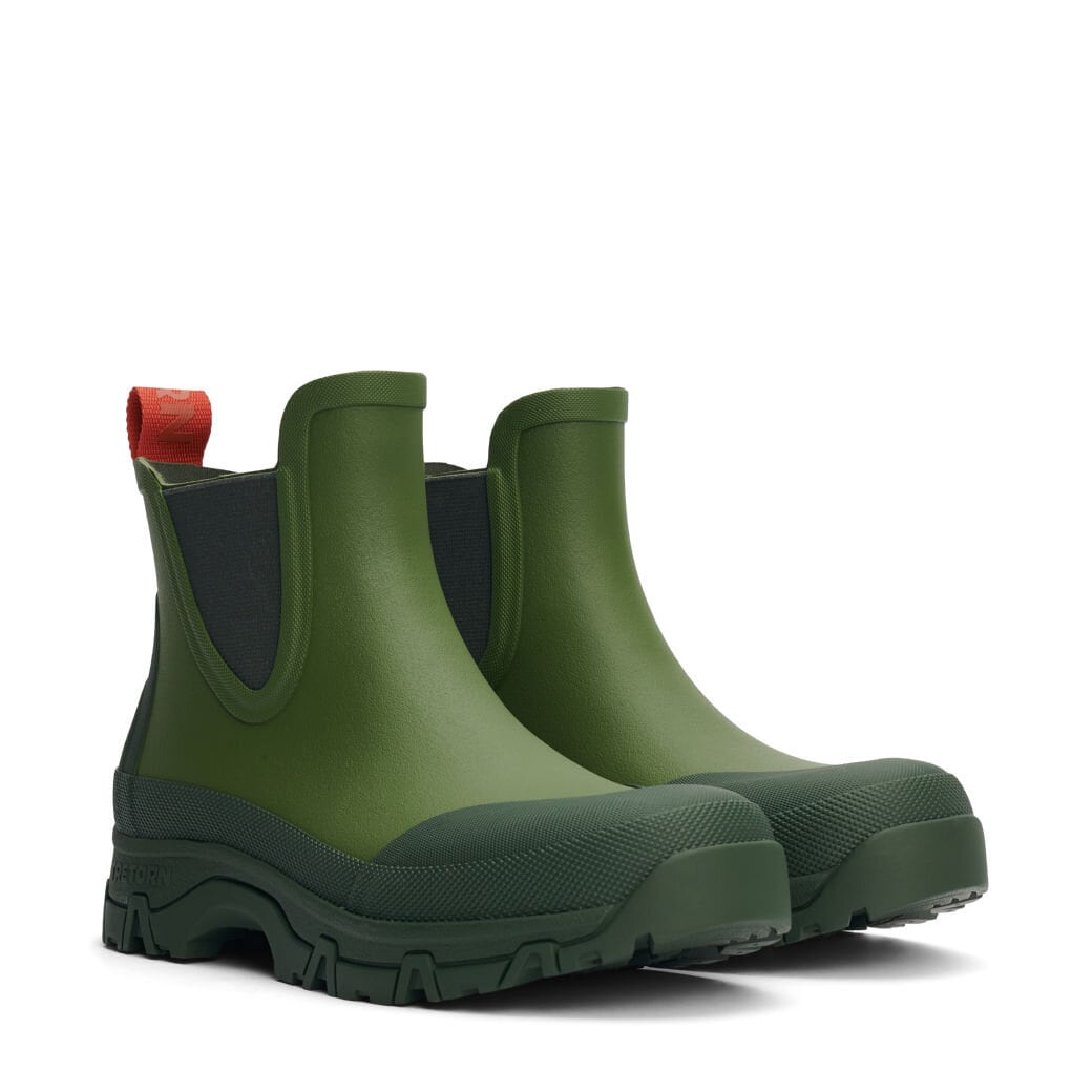 Garpa Rubber boot for men and women in the colour Green