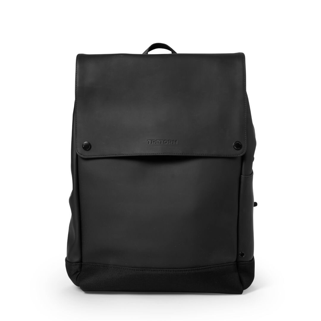 Wings daypack waterproof backpack from Tretorn in the colour black