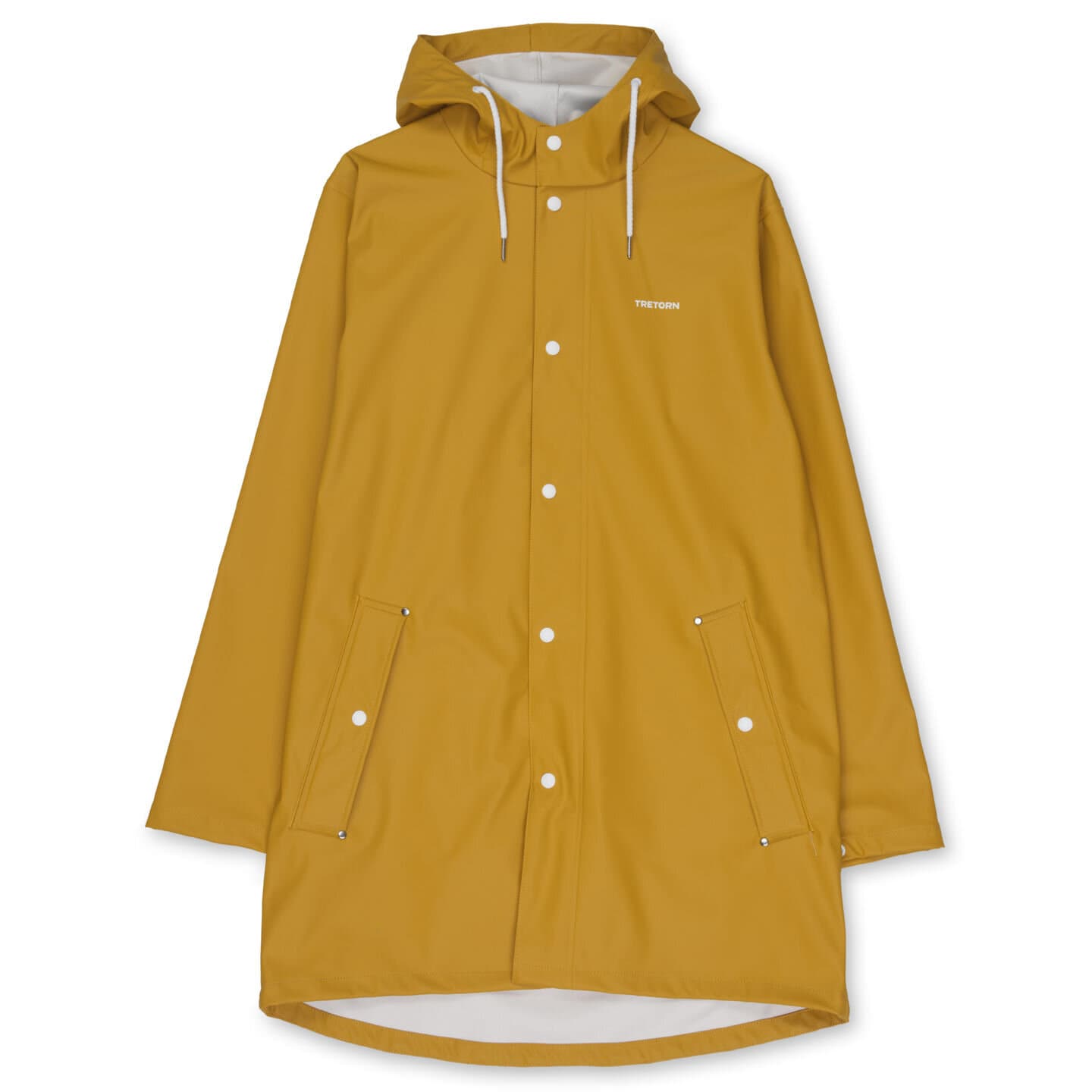 Wings rain jacket by Tretorn for men and women in the colour dark yellow