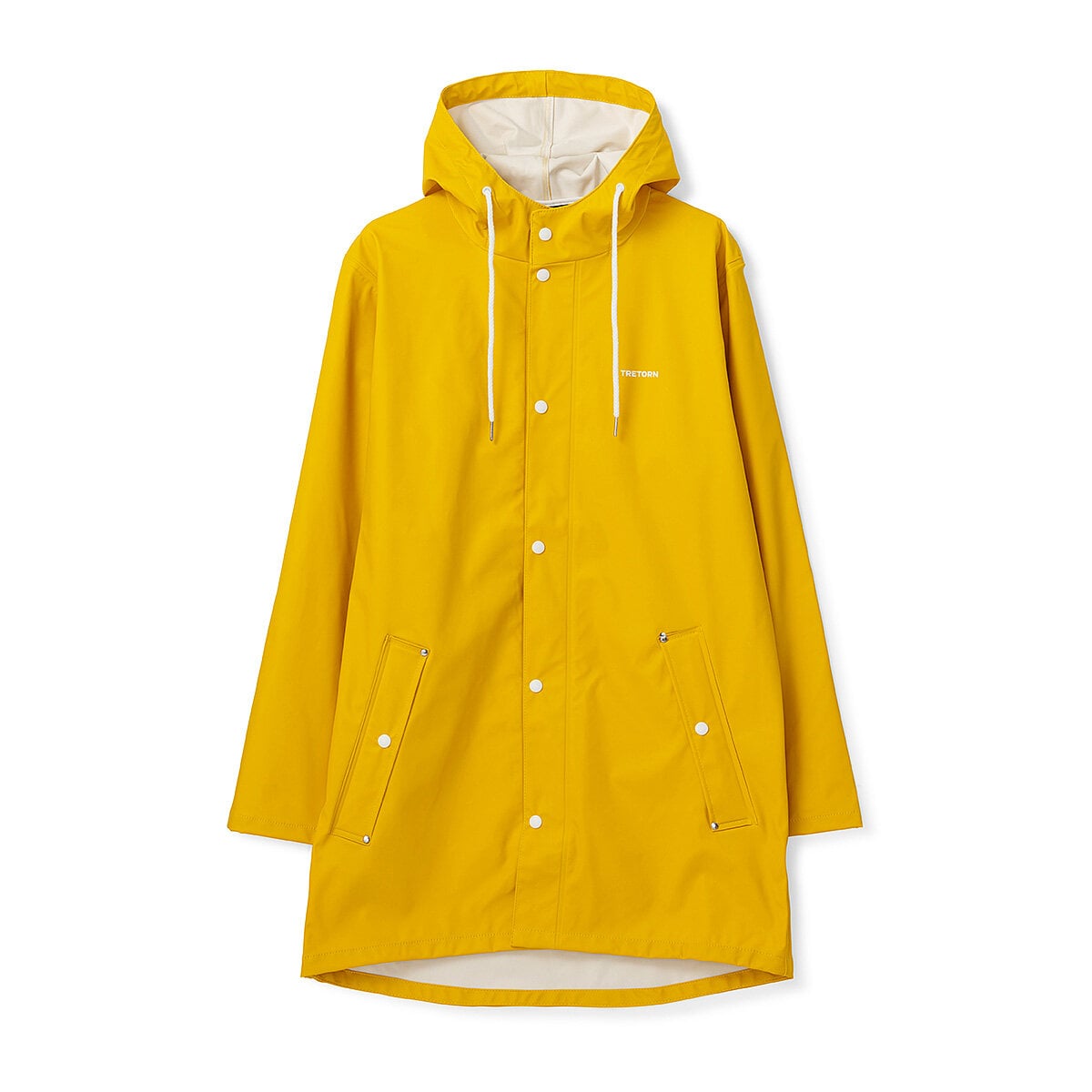 Wings rain jacket by Tretorn for men and women in the colour yellow