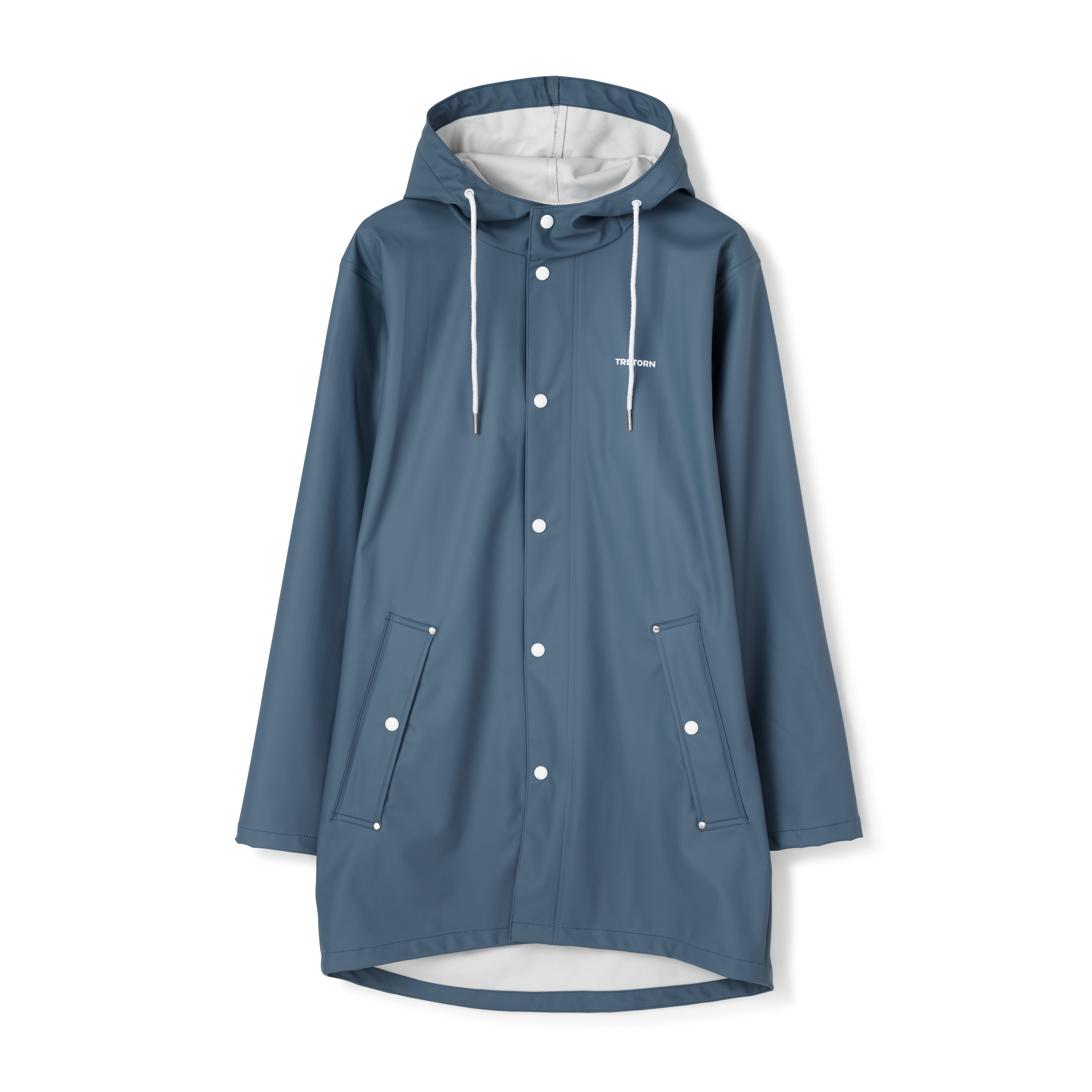 Wings rain jacket by Tretorn for men and women in the colour stone blue