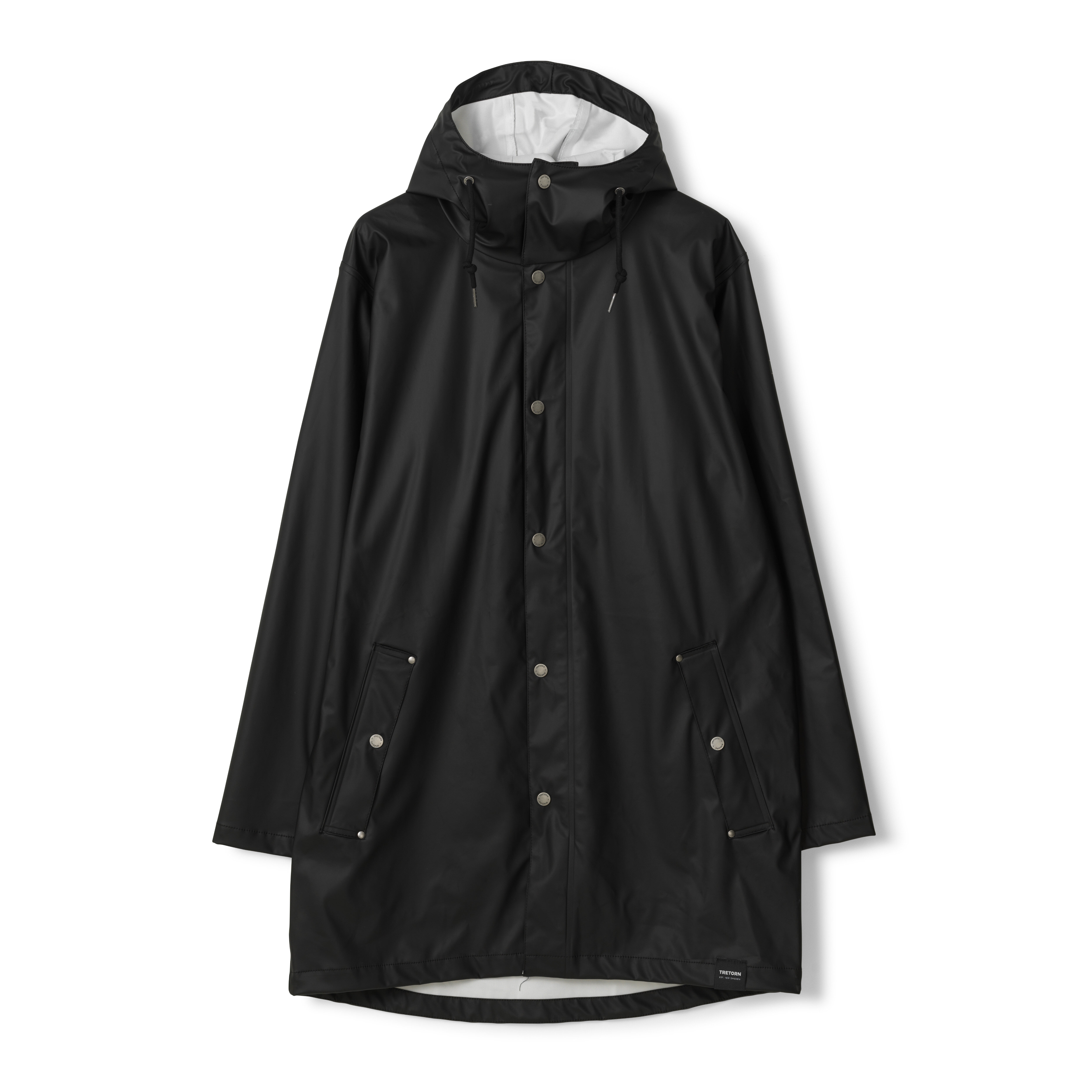 Wings Plus Eco rain jacket by Tretorn for men and women in the colour black