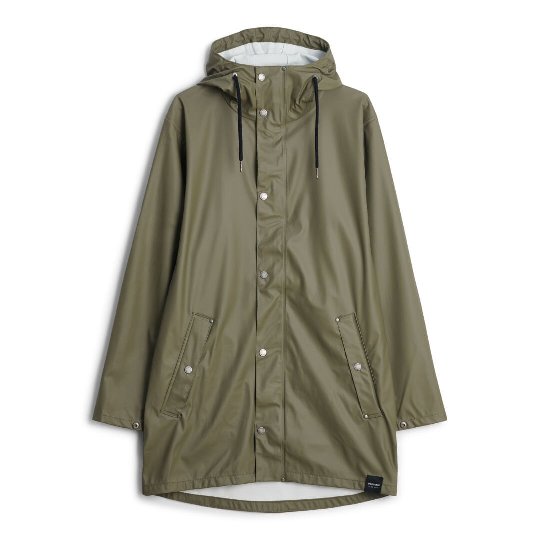 Wings Plus Eco rain jacket by Tretorn for men and women in the colour green