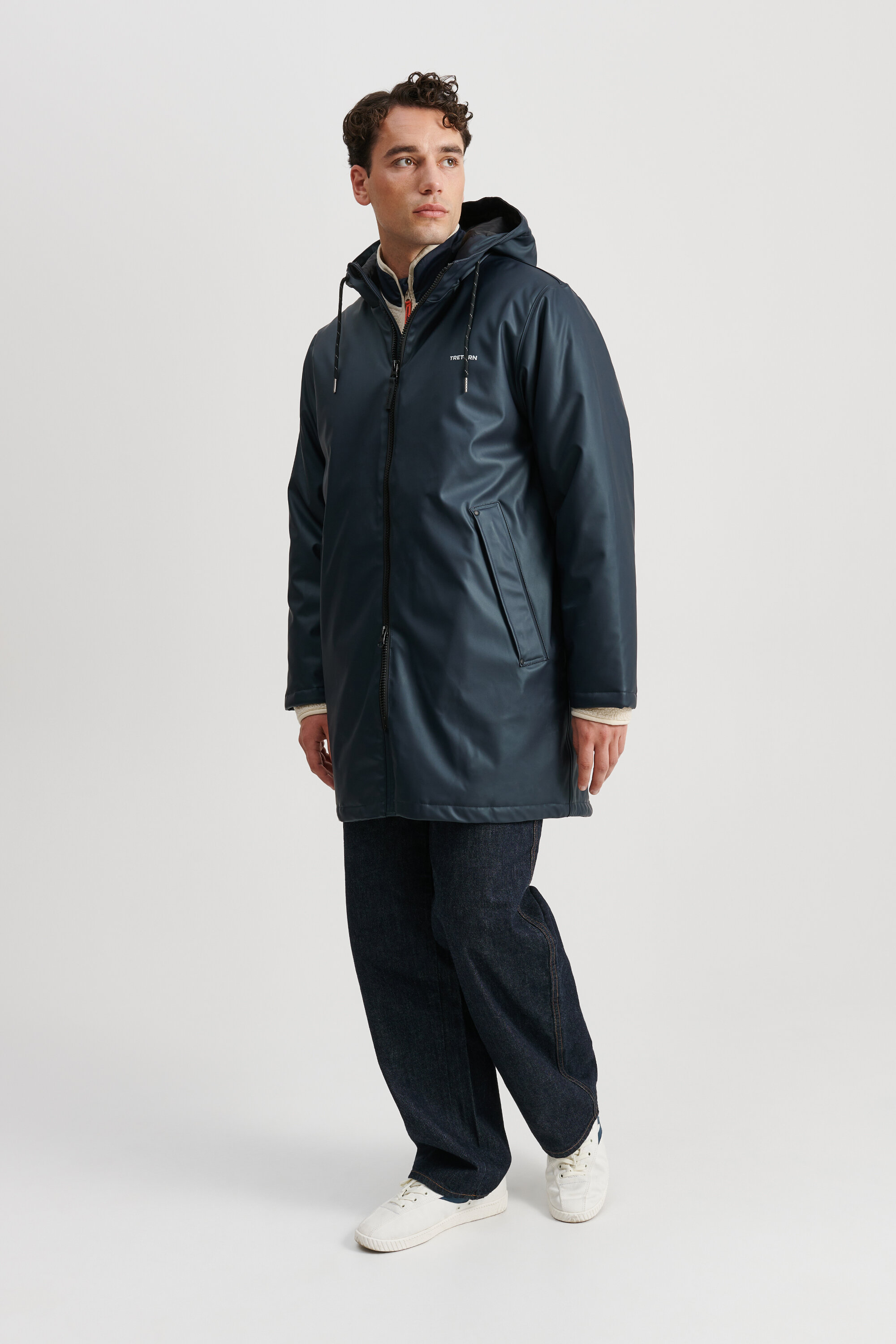 Padded raincoat on sale